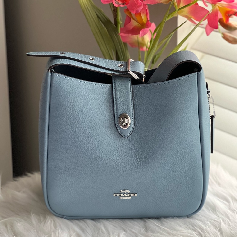 Coach Hadley convertible crossbody/ Shoulder Bag in bluebell
